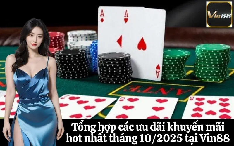 Tổng hợp các ưu đãi khuyến mãi hot nhất tháng 102025 tại Vin88
